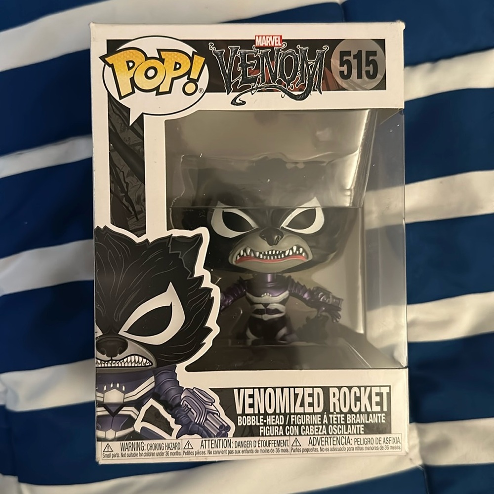 Marvel Spider-Man Maximum Venom Venomized Rocket Funko Pop #515